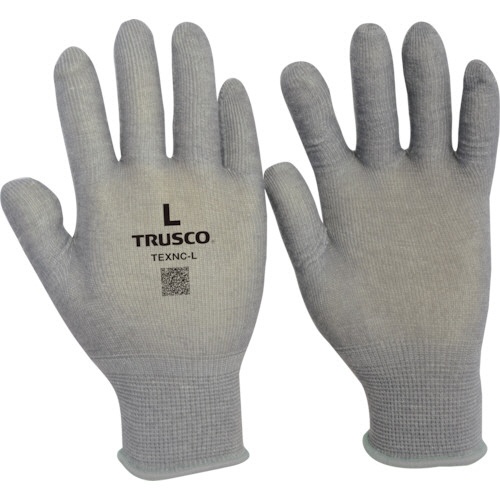 ＴＲＵＳＣＯ　発熱インナー手袋　Ｌサイズ　グレー　ＴＥＸＮＣ－Ｌ　１双1