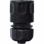 TRUSCO ストップ付きホースコネクタ 12~15mm THCS-1215 1個