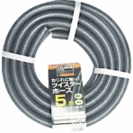 TRUSCO ツイスターホース 5m 黒 THRG-5 1巻