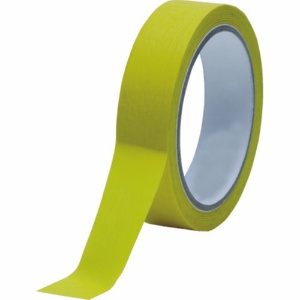 ＴＲＵＳＣＯ　耐熱マスキングテープ　クレープ紙　高耐水性　６ｍｍ×５０ｍ　ＴＭ－ＷＰ－６　１パック（２巻）1