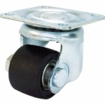 TRUSCO 低床式 重荷重用 自在 ナイロン車 65mm TYHSN-65 1個