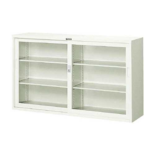 ＴＲＵＳＣＯ　スタンダード書庫（奥行４００）ガラス引違　１５００×高さ８８０　Ｎ３０５Ｇ　１台1