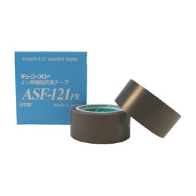 中興化成工業　チューコーフロー　フッ素樹脂粘着テープ　０．１３－１３×１０　ＡＳＦ１２１ＦＲ－１３Ｘ１３　１巻