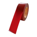 ダイヤテックス　パイオラン　ラインテープ　５０ｍｍ幅　赤　Ｌ－１０－ＲＥ－５０ＭＭ　１巻