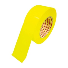 ダイヤテックス　パイオラン　ラインテープ　１００ｍｍ幅　黄　Ｌ－１０－ＹＥ－１００ＭＭ　１巻