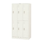 TRUSCO スタンダードロッカー 6人用 900×515×高さ1790mm NL67 1台