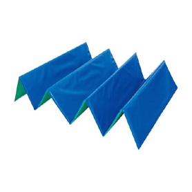 日大工業　折り畳み式養生材　忍者Ｎ　５ｍｍ厚　７００×１８５０　ブルー／グリーン　０００１１１　１枚