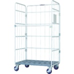 ワコーパレット 床板プラスチック製カゴ車 1150×800×2000mm WKP-11580H 1台