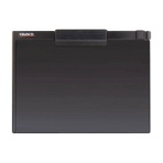 ＴＲＵＳＣＯ　ペンホルダー付クリップボード　Ａ４横　黒　ＴＣＢ－Ａ４Ｓ－ＢＫ　１個