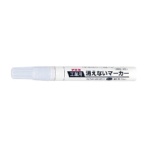 不易糊工業　工業用消えないマーカー　中字　白　ＫＧＭ－１　１本