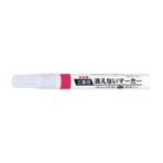 不易糊工業　工業用消えないマーカー　中字　赤　ＫＧＭ－８　１本