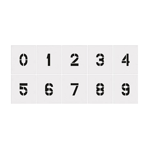 たのめーる】アイマーク ステンシル 0~9 文字サイズ150×95mm AST たのめーる】アイマーク ステンシル 0~9 文字サイズ150×95mm AST