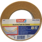 テサテープ　マスキングテープ（曲線用）　４３１９－１９－２５　１巻