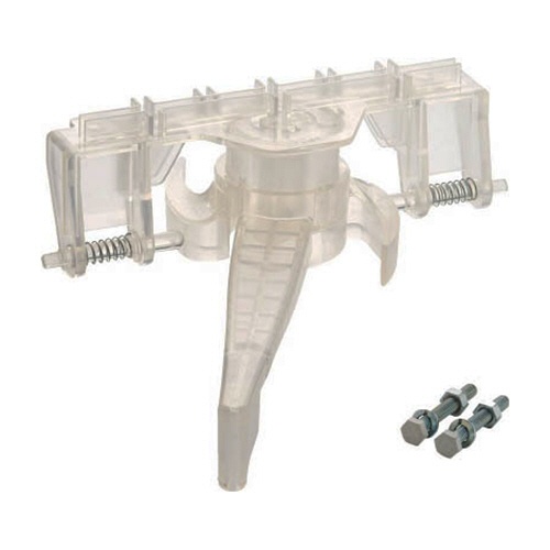 ＴＲＵＳＣＯ　樹脂台車　アクロ用樹脂ストッパー　ＡＣ－１ＪＳ　１台1