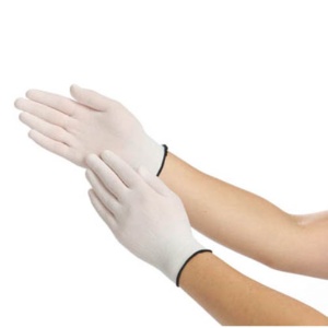ショーワグローブ　Ｂ０６２０　ＥＸフィット手袋　Ｍ　ホワイト　Ｂ０６２０－ＭＷ　１パック（２０枚）1