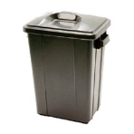 蝶プラ工業 導電角ペール40L 781774 1個
