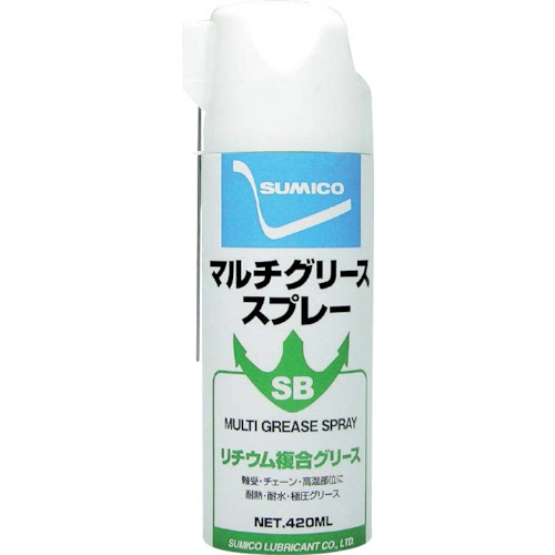 住鉱潤滑剤　住鉱　ＳＢマルチグリーススプレー　４２０ＭＬ　２７９７３６　１本1