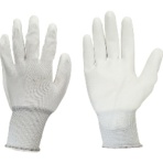 丸和ケミカル　シリコン背抜き手袋　シリコンコート　Ｌサイズ　白／グレー　４６５０－Ｌ　１組（１０双）