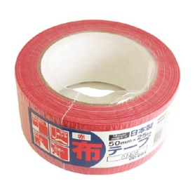オカモト　布テープカラー　赤　ＯＤ－００１－Ｒ　１巻