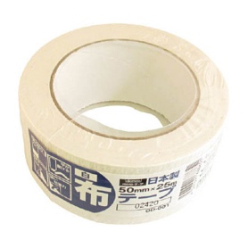 オカモト　布テープカラー　白　ＯＤ－００１－Ｗ　１巻