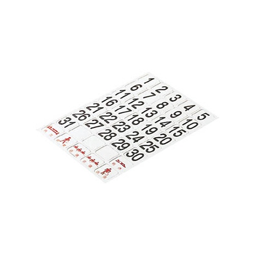 カーク　日付シートマグネット　白　ＤＨ－２７　１枚1
