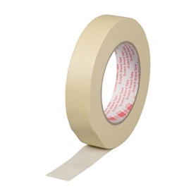 ３Ｍ　耐熱性クレープマスキングテープ　２１４－３ＭＮＥ　１２ｍｍ×５０ｍ　２１４－３ＭＮＥ１２Ｘ５０　１巻