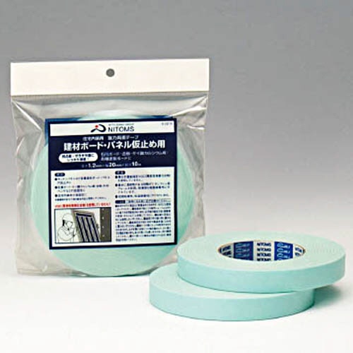 ニトムズ　強力　両面テープ　建築ボード　パネル仮止め用　２０ｍｍ×１０ｍ　Ｇ０２１０　１巻1