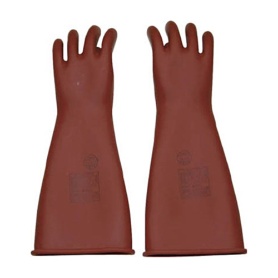 ヨツギ　高圧ゴム手袋　４５５ｍｍ　大　ＹＳ－１０１－２１－０１　１双
