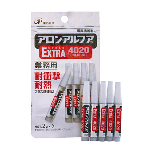 東亞合成　アロンアルフア　ＥＸＴＲＡ４０２０　２ｇ　ＡＡ－４０２０－０２ＡＬ５　１袋（５本）1