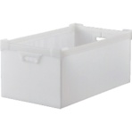 ＴＲＵＳＣＯ　ダンボールプラスチック　フタなし　４５Ｌ　半透明　ＤＰ－５６０－５Ｎ　１パック（５枚）