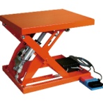 ＴＲＵＳＣＯ　テーブルリフト　１５０ｋｇ（電動ボールねじ式・単相１００Ｖ）　４００×５００ｍｍ　ＨＤＬ－Ｌ１５４５Ｒ－１２　１台