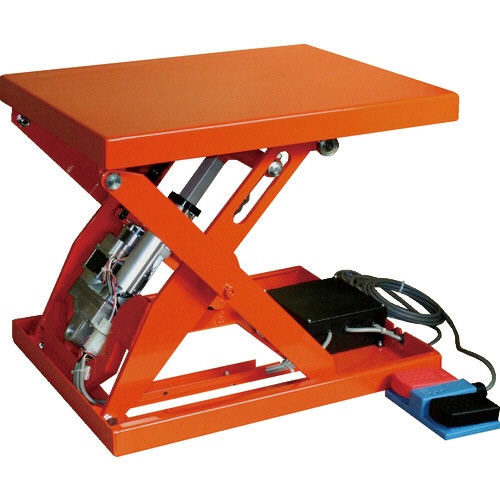 ＴＲＵＳＣＯ　テーブルリフト　１５０ｋｇ（電動ボールねじ式・単相１００Ｖ）　４００×５００ｍｍ　ＨＤＬ－Ｌ１５４５Ｒ－１２　１台1