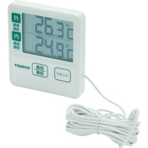 ＴＲＵＳＣＯ　屋内屋外温度計　ＩＯＴ－２０７０　１個1