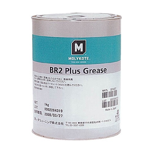 デュポン・東レ・スペシャルティマテリアル　極圧グリース・汎用　ＢＲ２プラスグリース　１ｋｇ　ＢＲ２－１０　１缶1