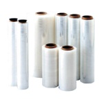 【６巻単位でご注文ください】　富士工業　ストレッチフィルム　１５μ　５００ｍｍ×３００ｍ　ＯＳＦ－ＦＫ－５００Ｘ３００　１巻