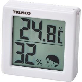 ＴＲＵＳＣＯ　小さい温湿度計　ＳＤＴＨ－５５　１個