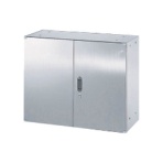 TRUSCO ステンレス保管庫(D500) 両開 900×H720mm STH5-7 1台