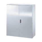 TRUSCO ステンレス保管庫(D500) 両開 900×H1050mm STH5-11 1台