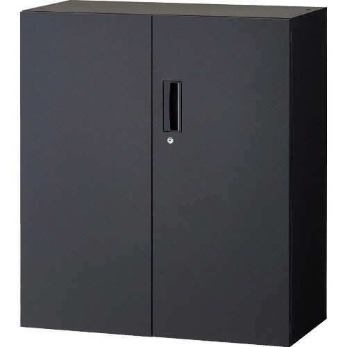ＴＲＵＳＣＯ　壁面書庫　Ｃａｌｍａｔｉｏ　両開き型　下置き専用　幅９００×奥行４５０×高さ１０３０ｍｍ　サテンブラック　ＴＣＬＨ－ＢＫ－１１　１台1