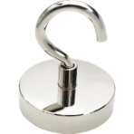 TRUSCO 強力マグネットフック 固定タイプ 外径63mm THM-63N 1個