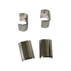 ユタカメイク　金具　端末爪　６ｍｍ×１０.５ｍｍ　ＫＭ－０２　１袋（４個）