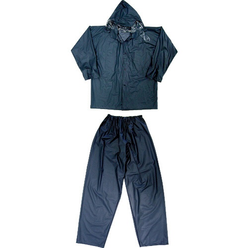 ＴＲＵＳＣＯ　レインスーツ　４Ｌサイズ　ネイビー　ＴＲＷ５５４Ｌ　１着1