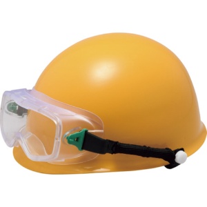 ミドリ安全　ゴーグル型　保護メガネ　ヘルメット取付式　ＶＧ－５０２Ｆ－ＳＰＧ　１個1