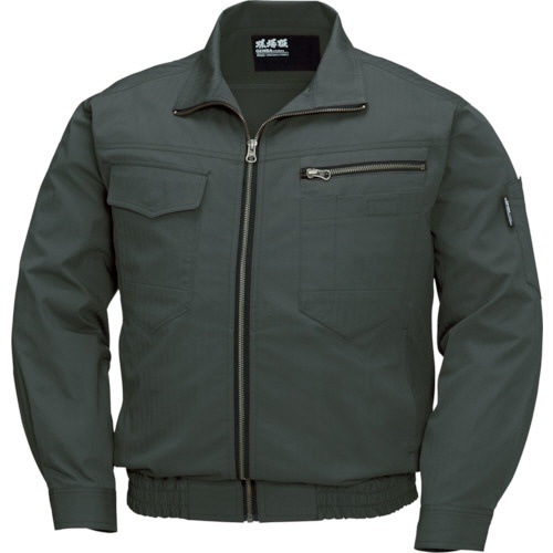ジーベック　空調服　綿薄手現場服ヘリンボン空調服　アーミーグリーン　５Ｌ　ＸＥ９８００２－６２－５Ｌ　１着1