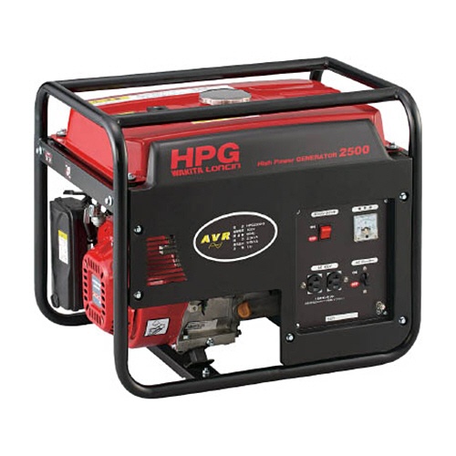 ワキタ　エンジン発電機　ＨＰＧ－２５００　６０Ｈｚ　ＨＰＧ２５００－６０　１台1