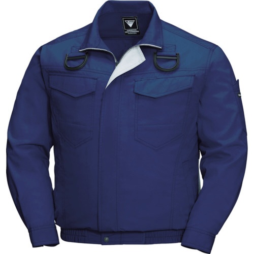 ジーベック　空調服　綿ポリ混紡ペンタスフルハーネス仕様空調服　ディープネイビー　５Ｌ　ＸＥ９８１０１－１９－５Ｌ　１着1