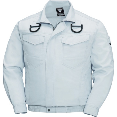 ジーベック　空調服　綿ポリ混紡ペンタスフルハーネス仕様空調服　シルバーグレー　Ｌ　ＸＥ９８１０１－２２－Ｌ　１着1
