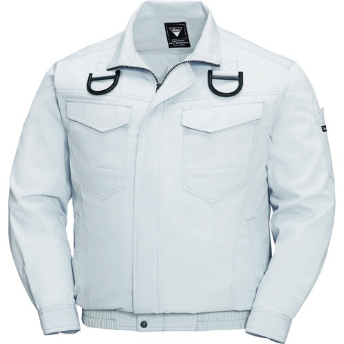ジーベック　空調服　綿ポリ混紡ペンタスフルハーネス仕様空調服　シルバーグレー　Ｓ　ＸＥ９８１０１－２２－Ｓ　１着1