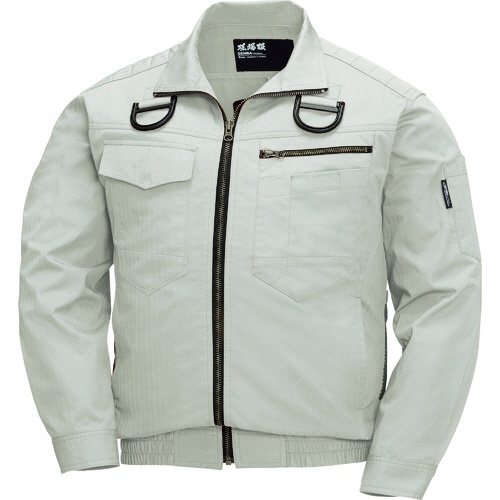 ジーベック　空調服　綿薄手現場服ヘリンボンフルハーネス仕様空調服　サンドベージュ　Ｓ　ＸＥ９８１０２－３９－Ｓ　１着1