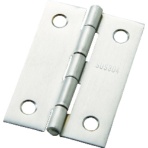 フジテック　ステンレス丁番（ＳＵＳ３０４）　袋入　薄口　２５ｍｍ　Ｂ－１１３００　１袋（２個）